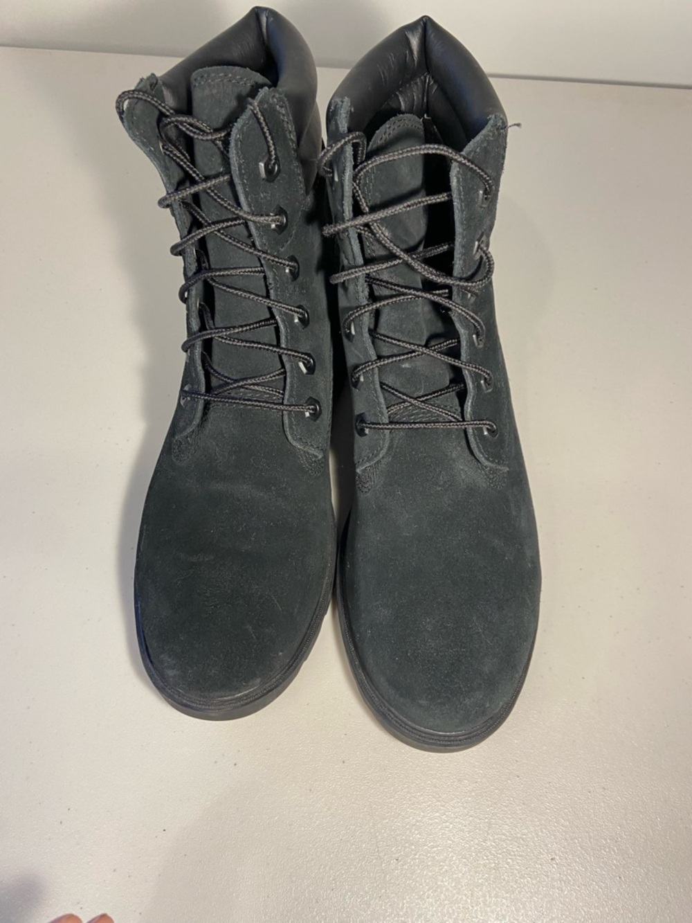 Timberland Women’s Black Suede Linden Woods Waterproof BootsSZ 10 - Picture 4 of 11